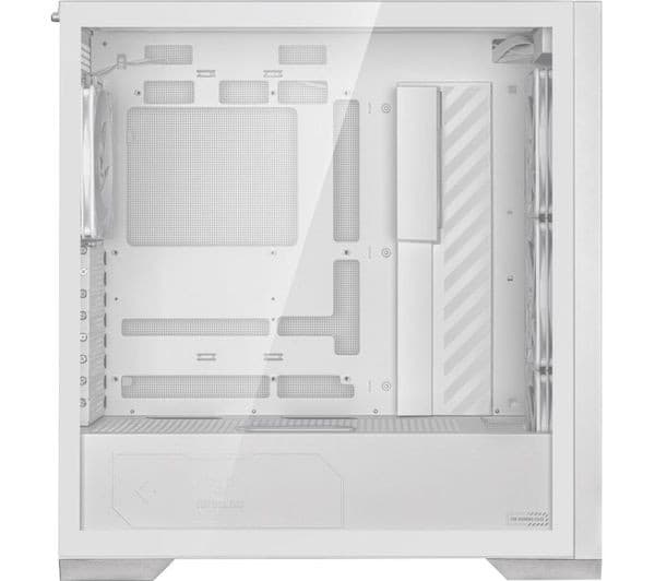 ASUS TUF Gaming GT302 ARGB E-ATX Mid-Tower PC Case with 4 x 140mm ARGB Fans - White - Image 3