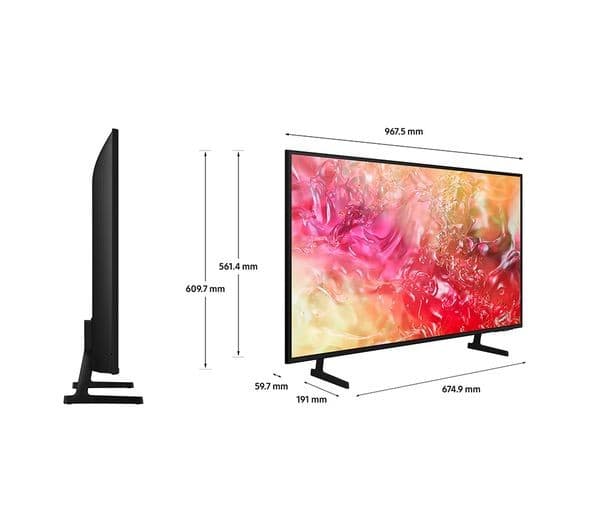 Samsung UE75DU7100KXXU 75" Smart 4K Ultra HD HDR LED TV with Bixby - Image 2