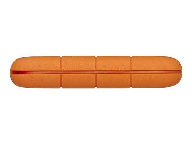 LaCie Rugged USB-C 1TB Portable Hard Drive Orange - Image 4