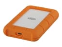 LaCie Rugged USB-C 1TB Portable Hard Drive Orange thumbnail 6