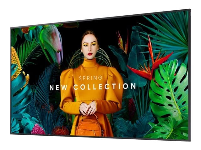 Samsung QM75C QMC Series LH75QMCEBGCXEN - 75" LED-backlit LCD display - Crystal UHD - 4K - 500 cd/m2 - for digital signage - Image 2