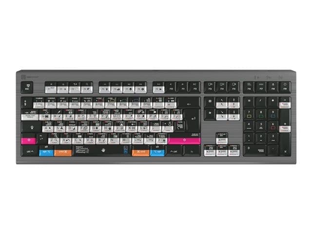 Logic Keyboards Adobe Photographer Astra 2 Keyboard Graphite Grey