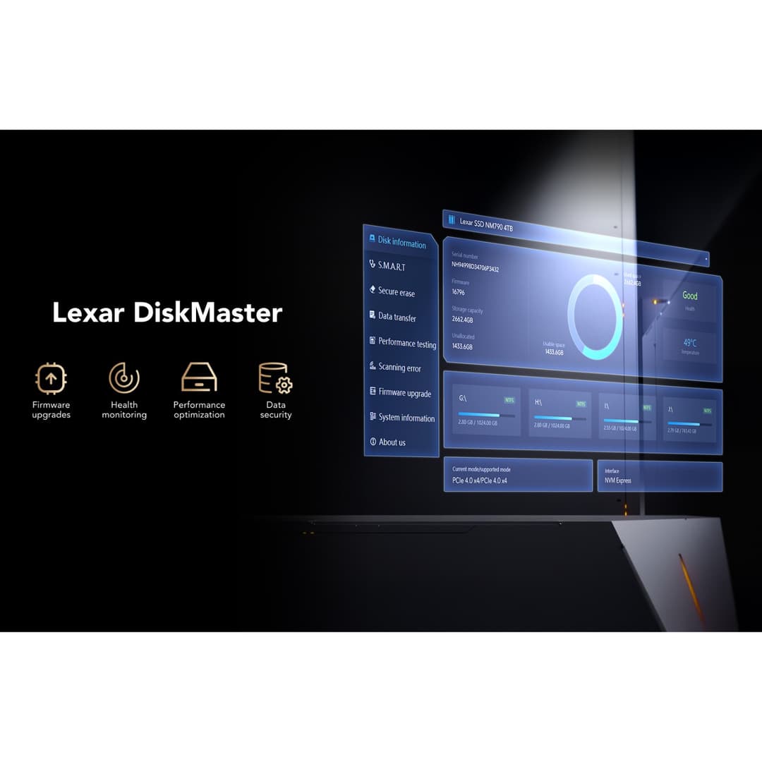 Lexar Professional NM1090 PRO 2TB M.2 NVMe PCIe 5.0 SSD - Image 10