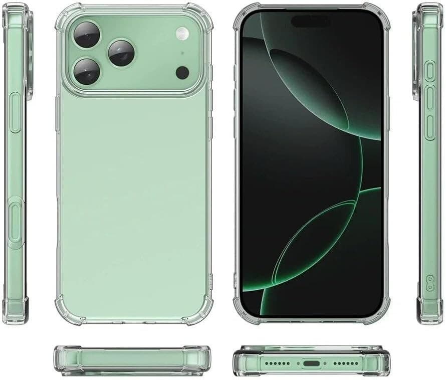 Atouchbo Tough Shockproof Armoured Clear Case Compatible With iPhone 17 - Image 4