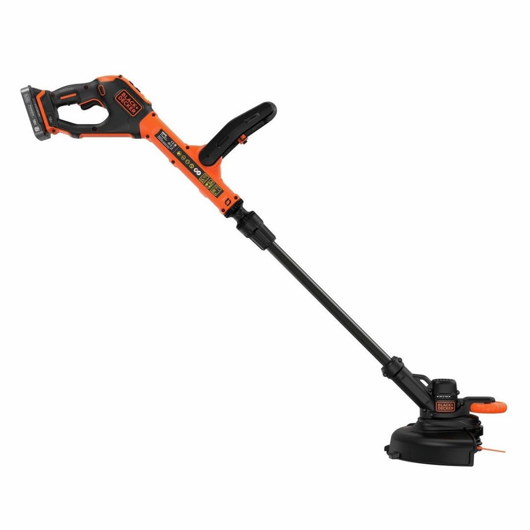 Black+Decker BCSTR918D1-GB 18V 28cm Cordless Grass Trimmer with 2.0Ah Battery & Charger - Image 3