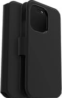 OtterBox Strada Via Series Folio Case for iPhone 14 Pro Max with Card Holder - Black Night thumbnail 1