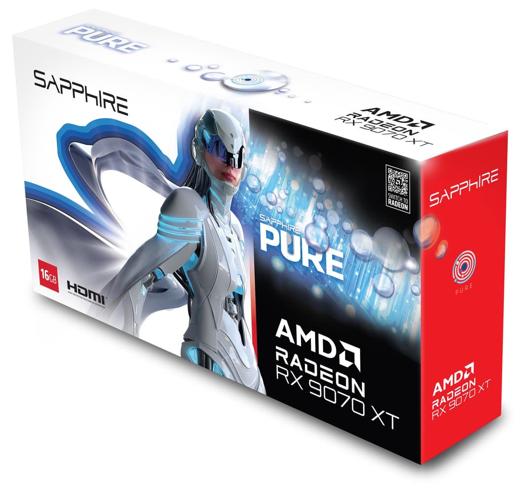 Sapphire PURE Radeon RX 9070 XT OC AMD 16 GB GDDR6 - Image 6