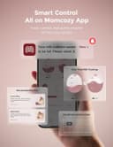 Momcozy Air 1 Ultra Slim Hands Free Wearable Double Breast Pump with Wireless Charging Case thumbnail 6