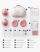 Momcozy Air 1 Ultra Slim Hands Free Wearable Double Breast Pump with Wireless Charging Case thumbnail 9