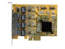 StarTech.com 4 Port Gigabit NIC PCIe Network Card - Quad Port Adapter (ST1000SPEX43) - network adapter - PCIe x4 - Gigabit Ethernet x 4 thumbnail 1