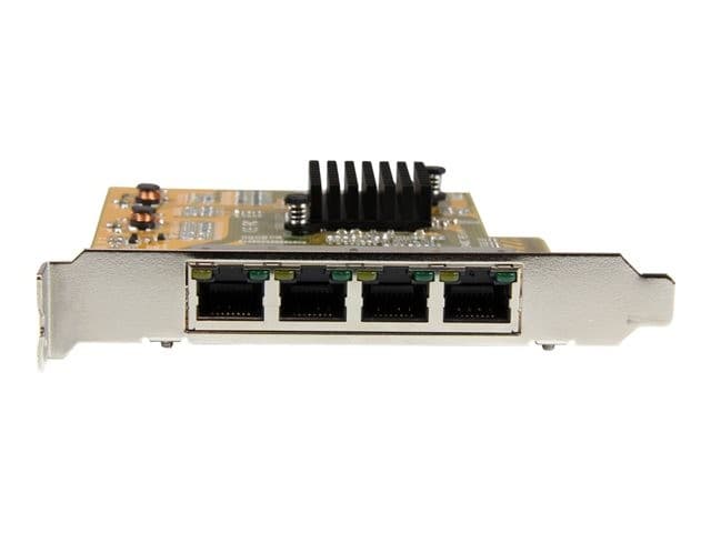 StarTech.com 4 Port Gigabit NIC PCIe Network Card - Quad Port Adapter (ST1000SPEX43) - network adapter - PCIe x4 - Gigabit Ethernet x 4 - Image 3