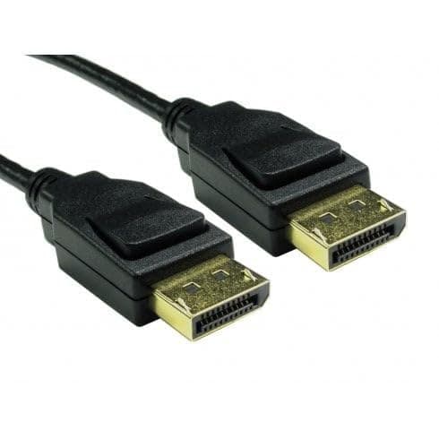 Cable Direct Ultra High Speed 8K Displayport 1.4 Cable 2M - Black - Image 1