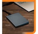 WD My Passport Portable Hard Drive - 6 TB, Grey thumbnail 2