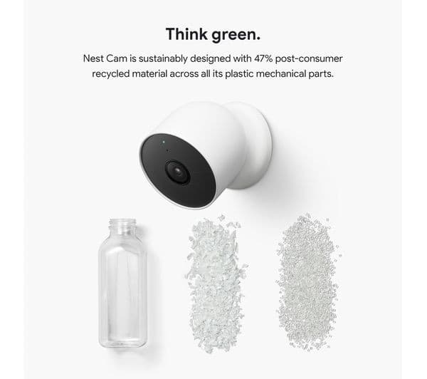 Google Nest Cam Battery Security Camera Snow - Image 9