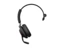 Jabra Evolve2 65 MS Mono headset USB-A with Charging Stand - Black thumbnail 2