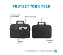 HP Professional 14.1” Laptop Case (500S8AA) - Black thumbnail 3