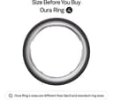 Oura Ring 4 Stealth Smart Ring Size 8 Sleep Heart Rate and Fitness Tracker thumbnail 2