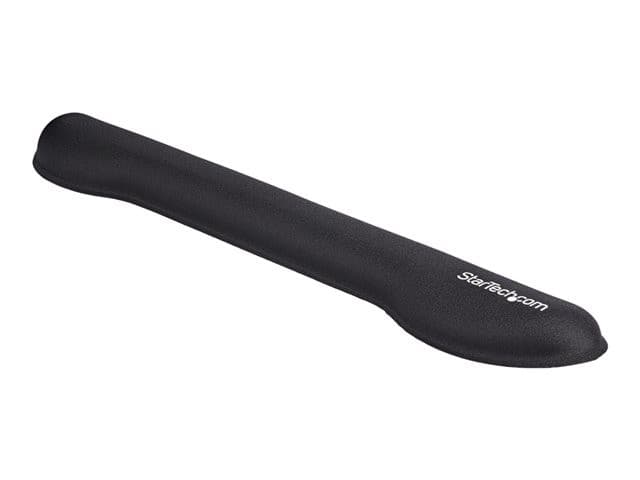 StarTech.com Foam Keyboard Wrist Rest - Non-Slip Black Nylon, 46.1 cm (WRSTRST) - Image 1