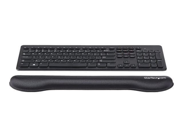 StarTech.com Foam Keyboard Wrist Rest - Non-Slip Black Nylon, 46.1 cm (WRSTRST) - Image 5