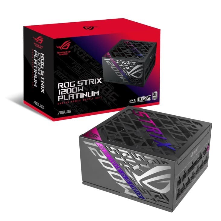 ASUS ROG STRIX 1200W 80+ Platinum Fully Modular ATX 3.1 Power Supply