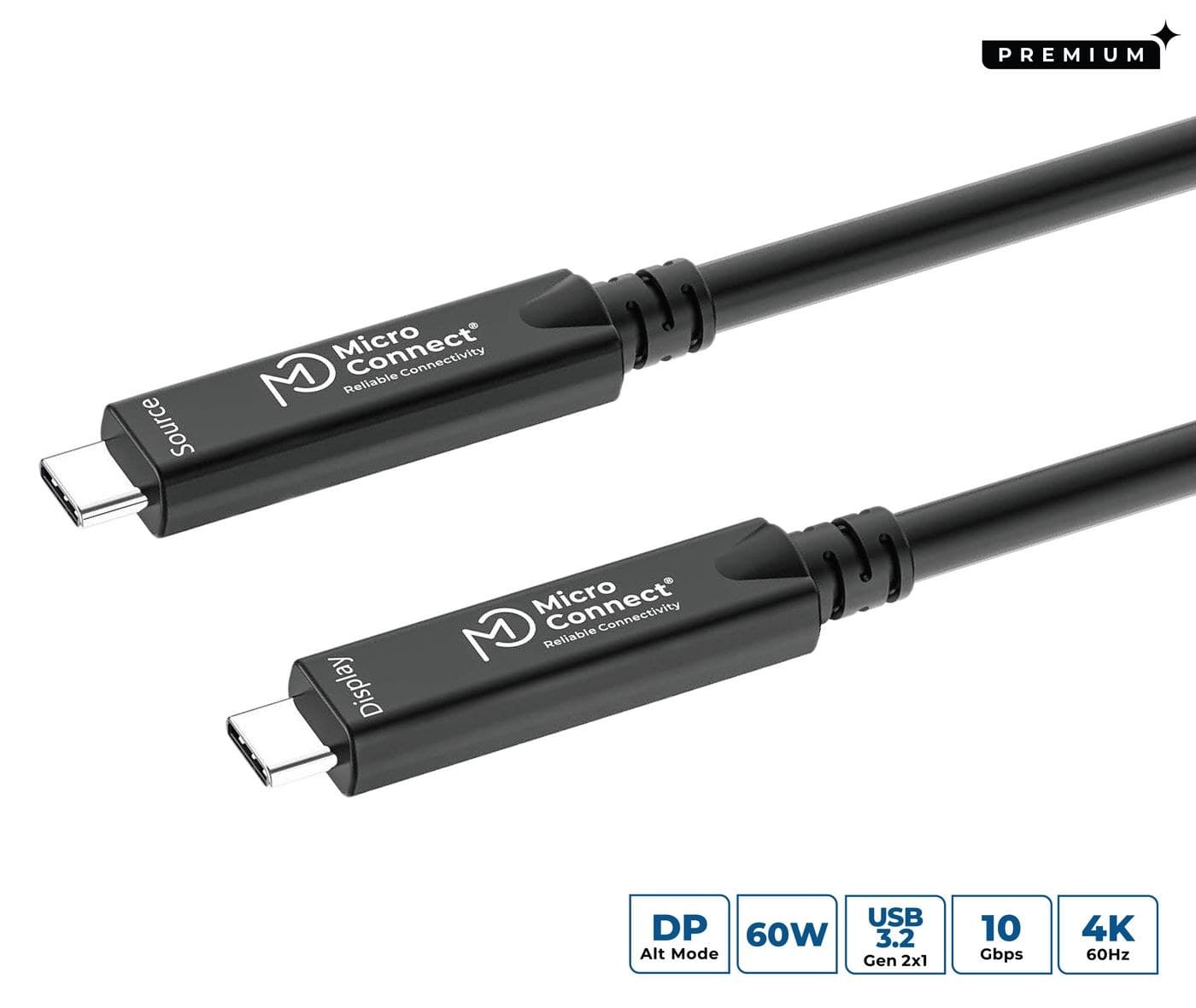 USB-C to USB-C cable 5m,