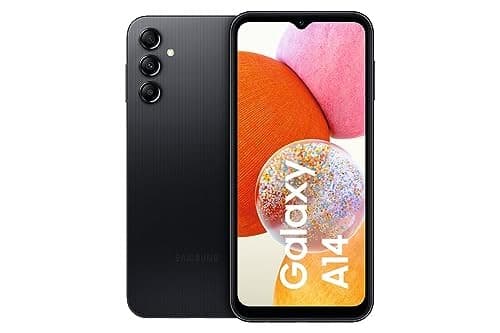 Samsung Galaxy A14 4G 64GB 4GB RAM Smartphone - Black