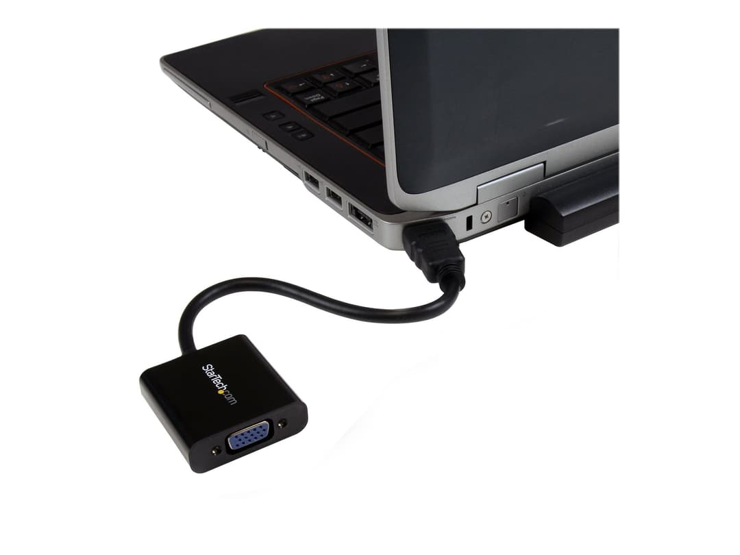 STARTECH HD2VGAE2 HDMI to VGA Adapter Black - Image 1