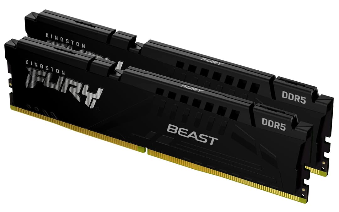 Kingston Technology FURY Beast Black memory module 16 GB 2 x 8 GB DDR5 6000 MHz CL36 EXPO - Image 1