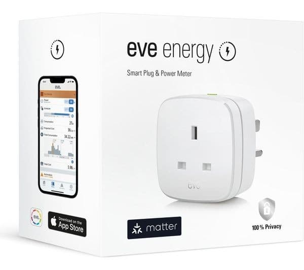 Eve Energy (Matter) Smart Plug & Power Meter - White - Image 3