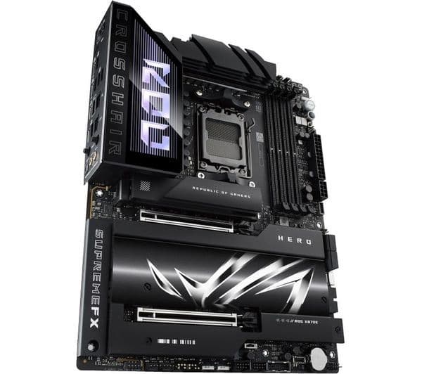 ASUS ROG CROSSHAIR X870E HERO Socket AM5 ATX DDR5 WiFi 7 Motherboard Black - Image 6
