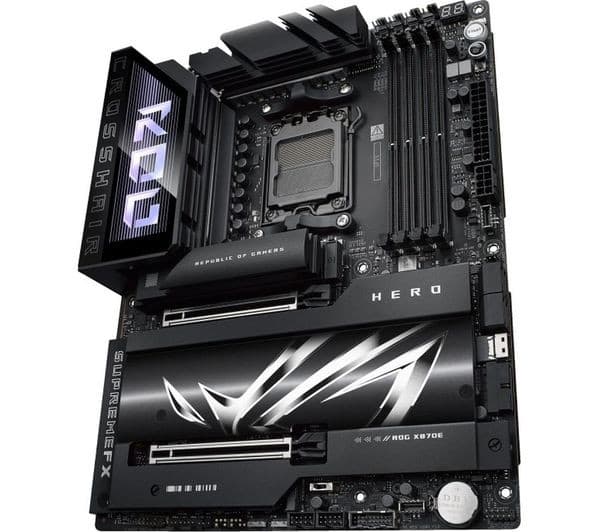 ASUS ROG CROSSHAIR X870E HERO Socket AM5 ATX DDR5 WiFi 7 Motherboard Black - Image 7