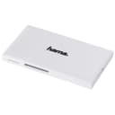 Hama USB 3.2 Gen 1 Multi-Card Reader SD/microSD/CF/MS, USB Type-A - White thumbnail 1