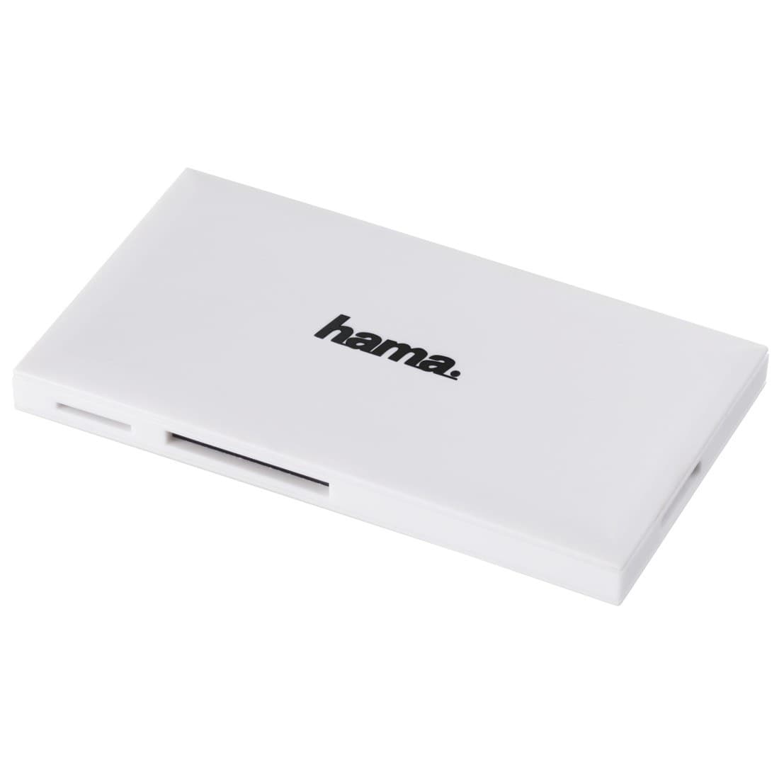 Hama USB 3.2 Gen 1 Multi-Card Reader SD/microSD/CF/MS, USB Type-A - White