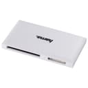 Hama USB 3.2 Gen 1 Multi-Card Reader SD/microSD/CF/MS, USB Type-A - White thumbnail 2