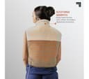 SHARPER IMAGE Luxe Heated Vest - Beige thumbnail 2
