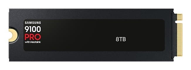 Samsung 9100 PRO with Heatsink 8 TB M.2 PCI Express 5.0 NVMe V-NAND TLC SSD - Image 2