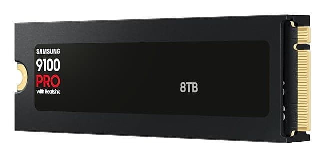 Samsung 9100 PRO with Heatsink 8 TB M.2 PCI Express 5.0 NVMe V-NAND TLC SSD - Image 3