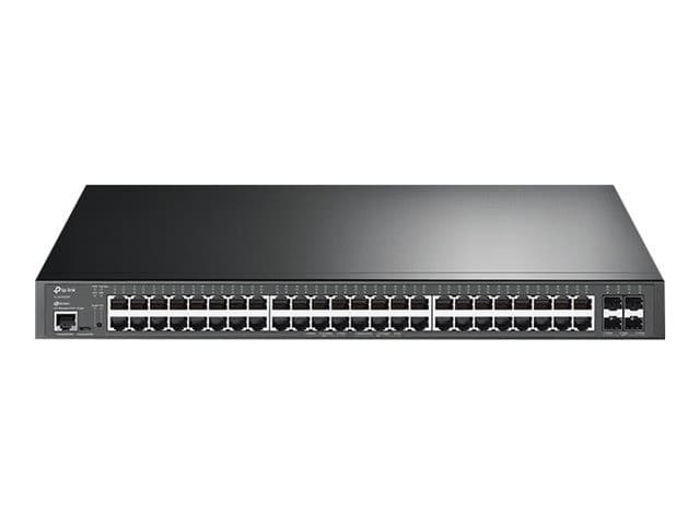 TP-Link JetStream TL-SG3452XP 48-Port Gigabit L2+ Managed Switch with 48-Port PoE+ (500W) and 4x 10GE SFP+ - Image 2
