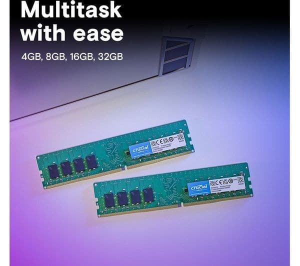Crucial CT16G4DFRA32A 16 GB (1 x 16 GB) DDR4 3200 MHz UDIMM Desktop PC RAM - Image 4