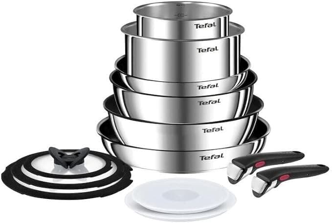 Tefal Ingenio Emotion L897SD74 Cookware Set 13 Pieces Removable Handle Stainless Steel