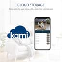 Kami Mini Indoor 1080p Wi-Fi Security Camera by YI Technology (YYS.2919) - White thumbnail 4