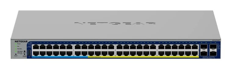NETGEAR GS752TXUP 48-Port Gigabit Ethernet (10/100/1000) Power over Ethernet (PoE++) 640W Smart Managed Switch with 4x 10G SFP+ Ports 1U Grey - Image 2