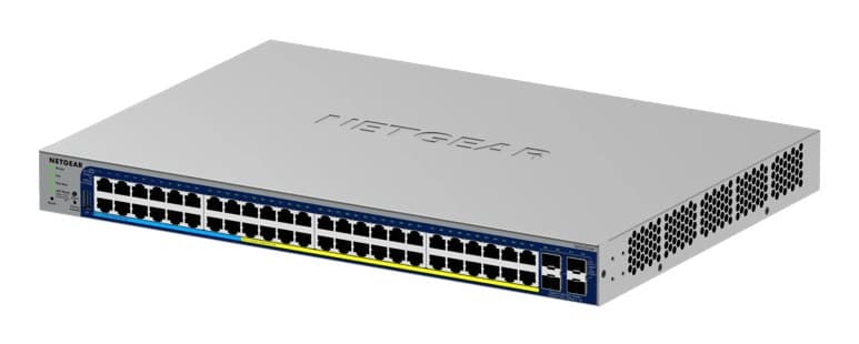 NETGEAR GS752TXUP 48-Port Gigabit Ethernet (10/100/1000) Power over Ethernet (PoE++) 640W Smart Managed Switch with 4x 10G SFP+ Ports 1U Grey - Image 3