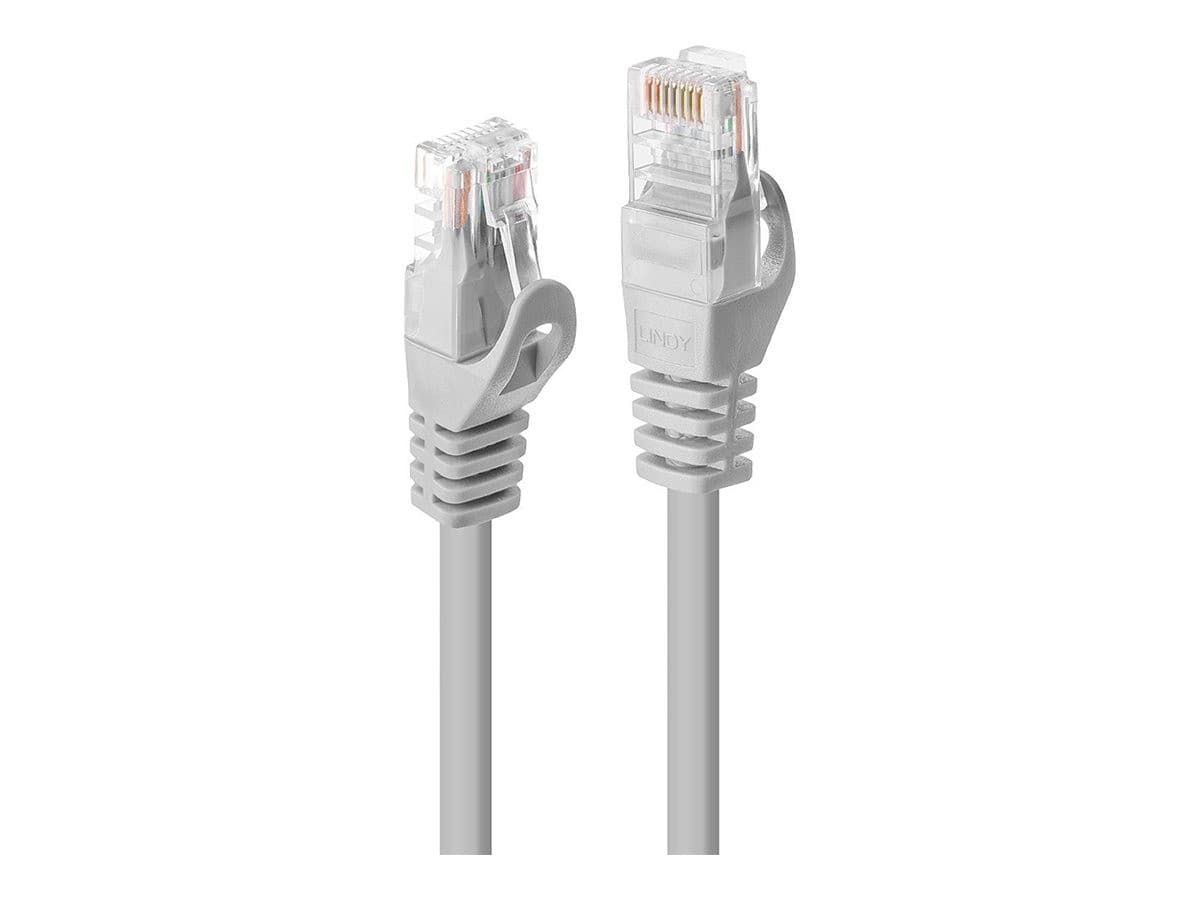 Lindy Cat5e U/UTP Patch Cable 3m Grey