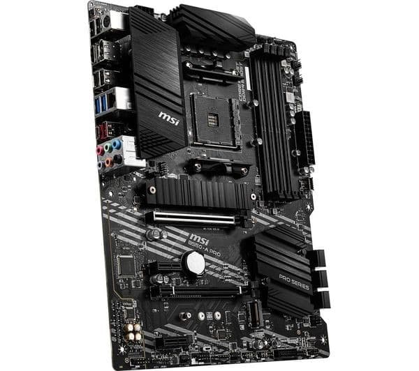 MSI B550-A PRO AMD B550 ATX Socket AM4 DDR4 Motherboard - Image 1