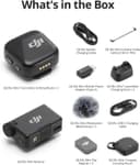 DJI Mic Mini (2 TX + 1 RX) Wireless Microphone Kit - Black thumbnail 6