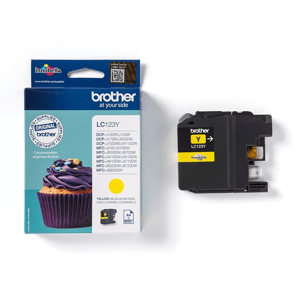 Brother LC123Y ink cartridge 1 pc(s) Original High (XL) Yield Yellow - Image 3