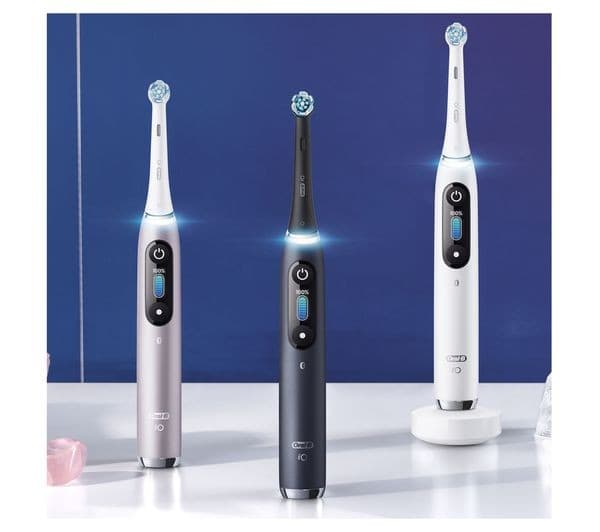Oral-B iO 9 Electric Toothbrush & Travel Charging Case - Rose Quartz - Image 2