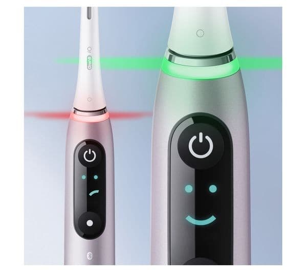 Oral-B iO 9 Electric Toothbrush & Travel Charging Case - Rose Quartz - Image 5