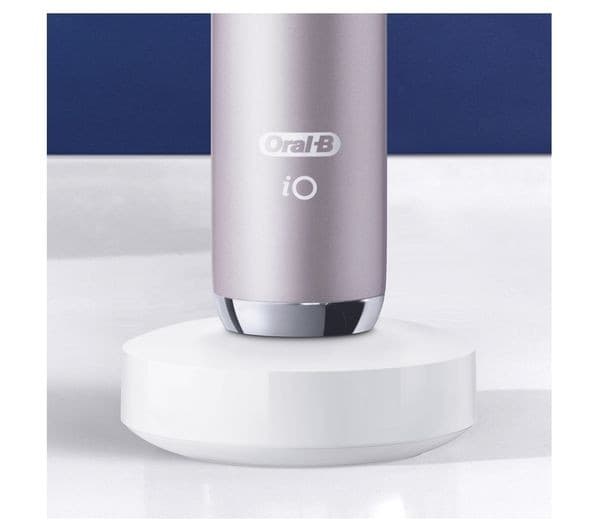 Oral-B iO 9 Electric Toothbrush & Travel Charging Case - Rose Quartz - Image 6